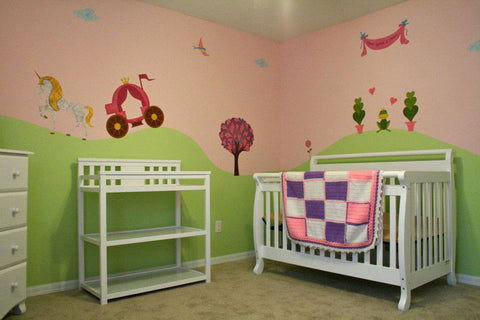 princess baby room