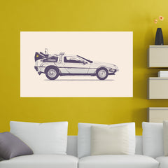 Retro Car Wall Sticker