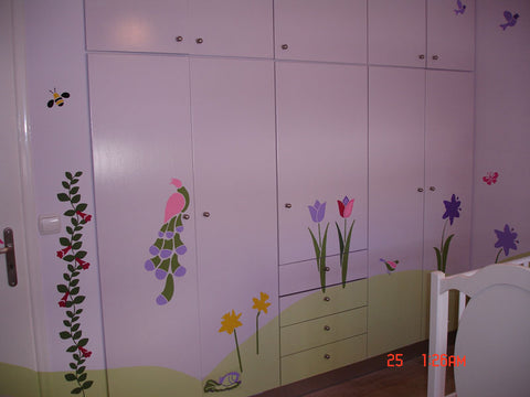 Garden Theme Wall Mural