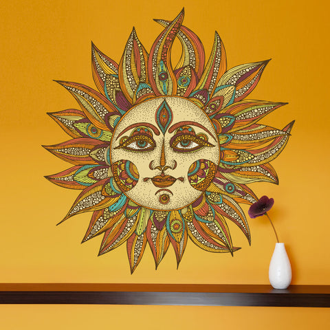 Helios Sun Wall Sticker