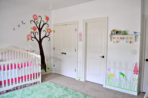 girls garden room