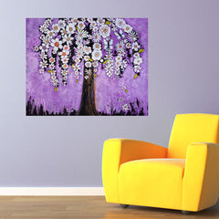 Orchid Tree Wall Decal