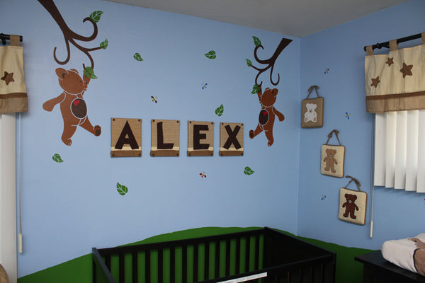 Teddy Bear Nursery Mural