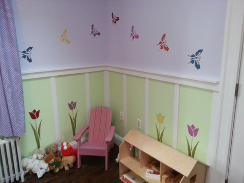 Butterfly Wall Stencils