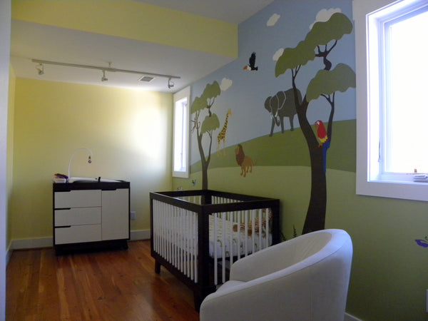 Jungle Safari Themed Nursery