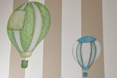 Hot Air Balloon Wall Stickers