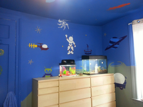 Space Themed Room