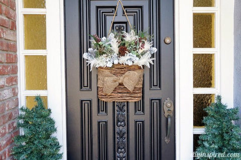 Winter Door Wreath