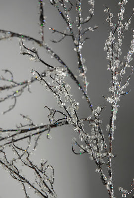 Iced Branches for Christmas
