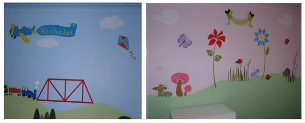 wall mural kids room
