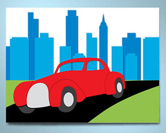 Classy Car Canvas Wall Art