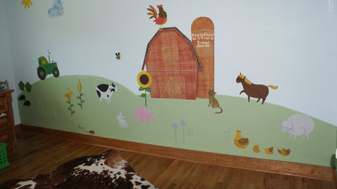Large Barn Wall Sticker