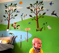 Forest Animal Wall Stickers