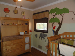 Safari Themed Wall Stencils