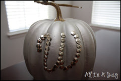 Monogrammed Pumpkin