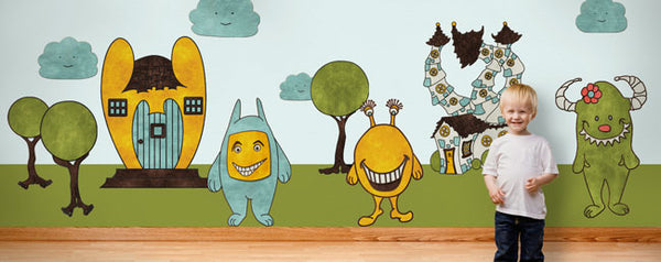 Monster Wall Stickers