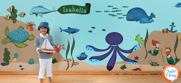 Ocean Theme Wall Sticker Kit