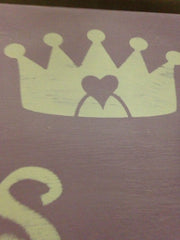 Crown Stencil for Decorating Kids Rooms