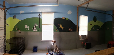 Animal Themed Wall Mural