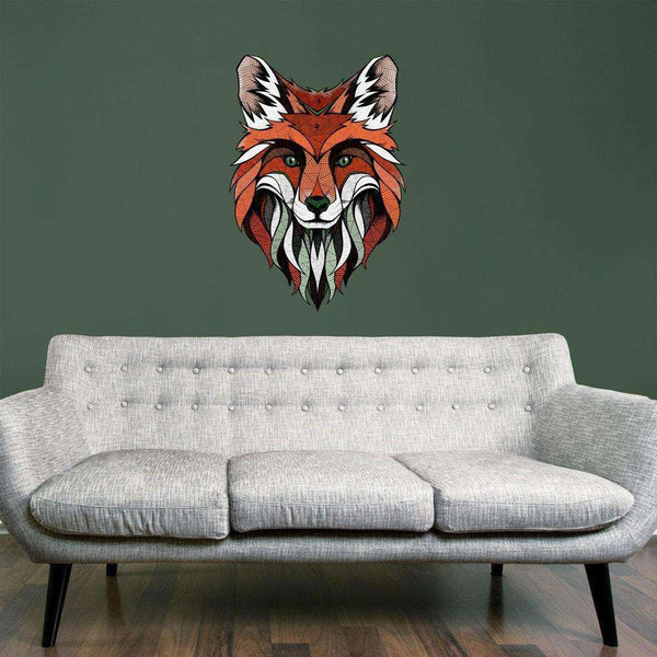 Fox Wall Decal | Fox Wall Mural Decal | My Wonderful Walls