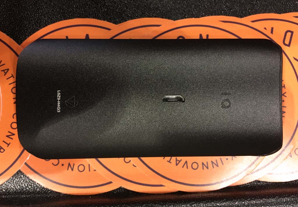 DaVinci IQ Vaporizer Back - Planet of the Vapes