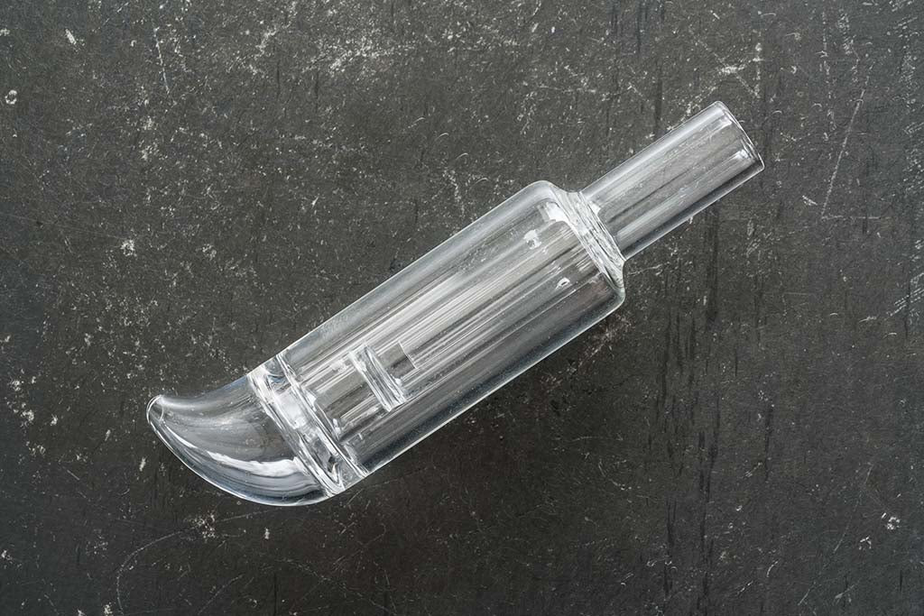 Planet of the Vapes ONE Curved Glass Mini Bubbler