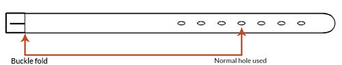 EBL Gun Belt Sizing