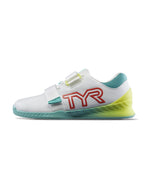TYR L1 Lifter Weightlifting Shoe White / Turquoise