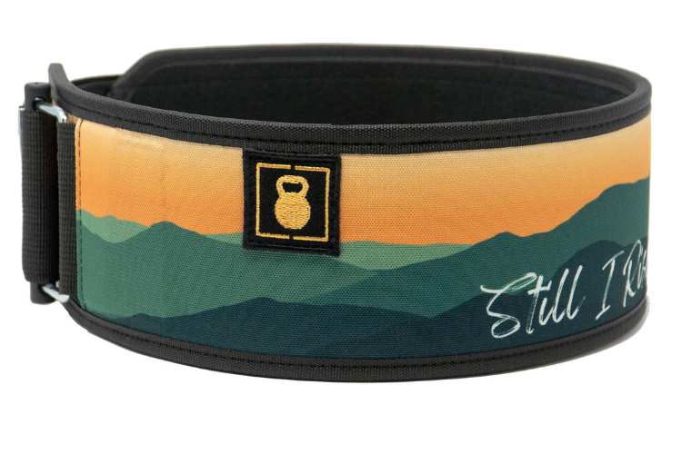 2POOD Still I Rise by Fee Saghafi 4" Weightlifting Belt