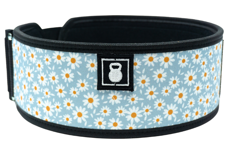 2POOD Daisies by Tasia Percevecz 4" Weightlifting Belt