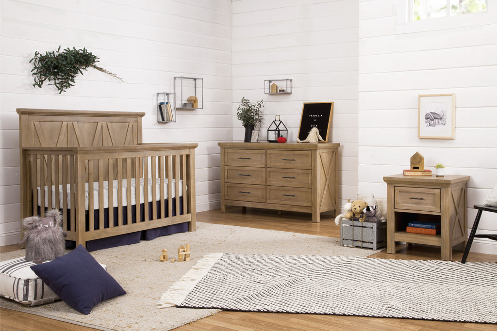 1 Convertible Crib – Franklin and Ben