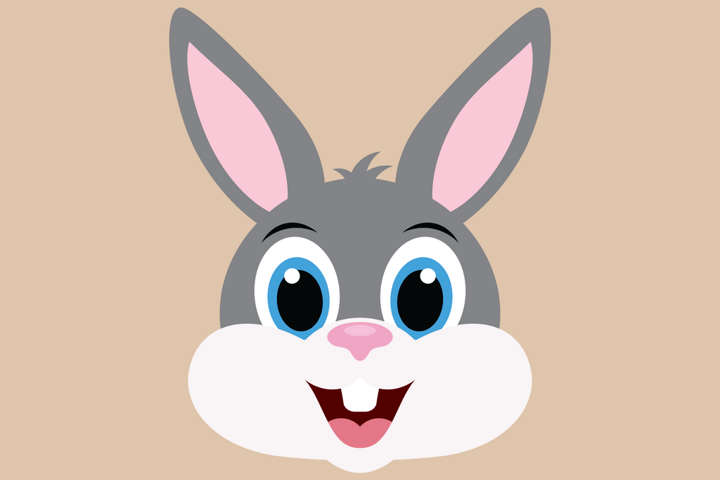 Cute bunny face svg,Rabbit svg,Bunny svg files for cricut,Easter farm animal clipart,Bunny Vector,Rabbit Shirt,Rabbit Face svg,Rabbit dxf