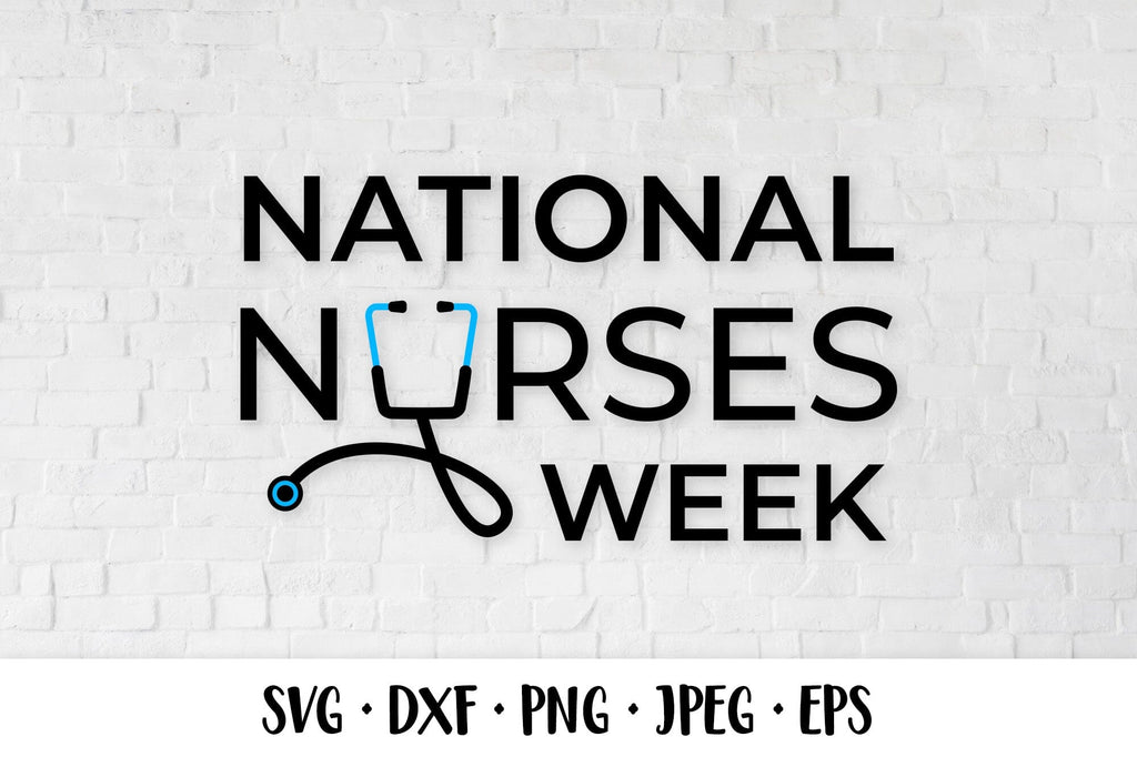 National Nurses Week SVG. Gift for nurse So Fontsy