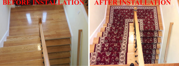 Solomon's Rug Staircase Runner Installation Services