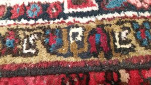 Damaged Rug Pile Repair at Solomon's Rugs