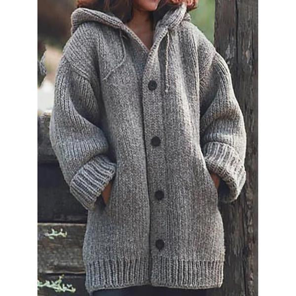 plus size cardigan with hood