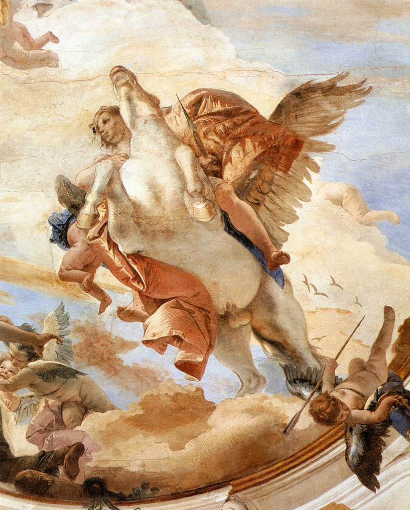 Artist credit: Giovanni Battista Tiepolo - Bellerophon on Pegasus, 1746 - 1747