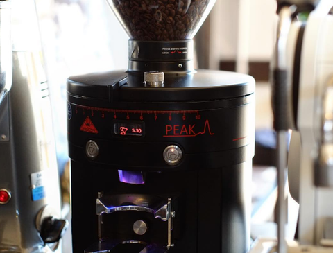 mahlkonig peak grinder espresso sump coffee