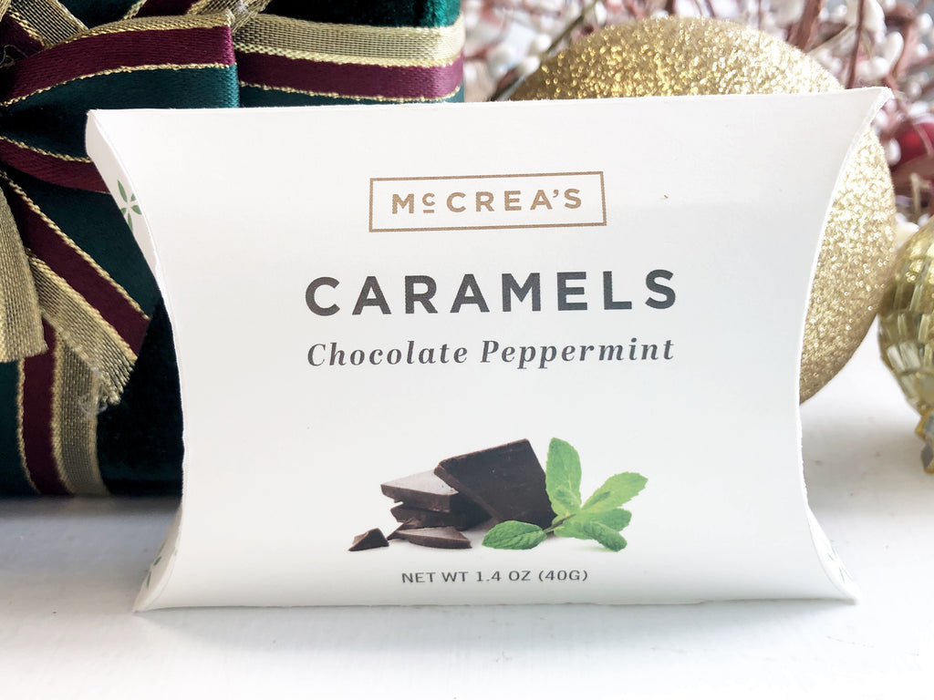 McCrea's Candies Chocolate Peppermint Caramel Holiday Gift