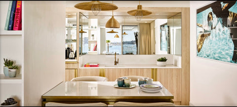 Beautiful suites and sumptuous interiors of the Nobu Hotel Ibiza Bay