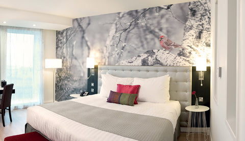 Raddison Blu Hotel Bedroom Wallpaper Design from 55MAX