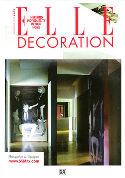 Elle Decoration Magazine features 55MAX Affordable Art