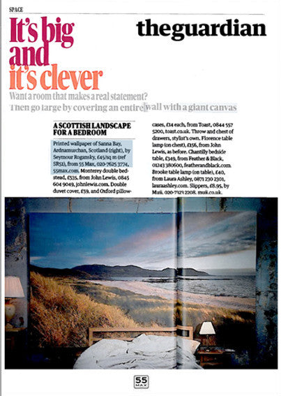 Guardian Weekend Magazine featuring 55MAX