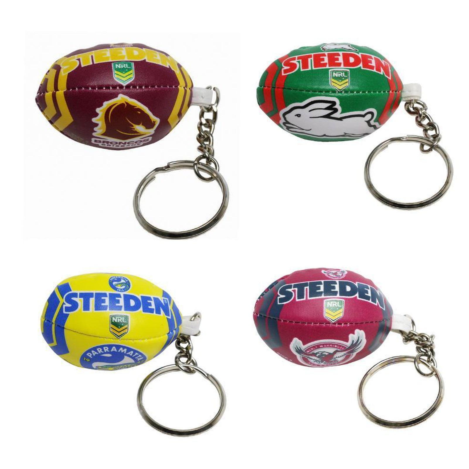 Penrith Panthers NRL Key Ring Rugby League Rubber Keyring 