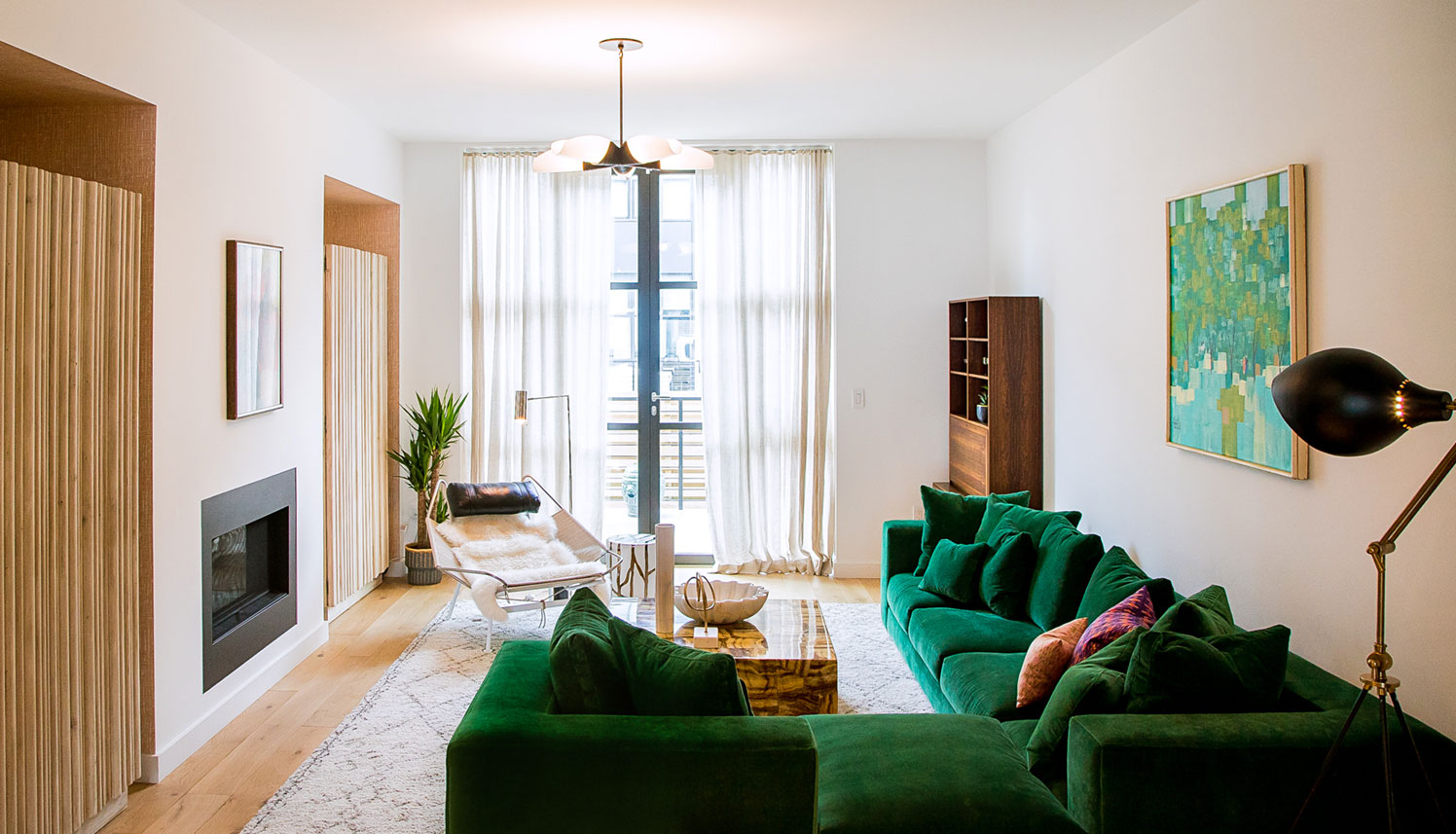 Global Home Interiors-Red Hook Brooklyn Townhouse-Living Room