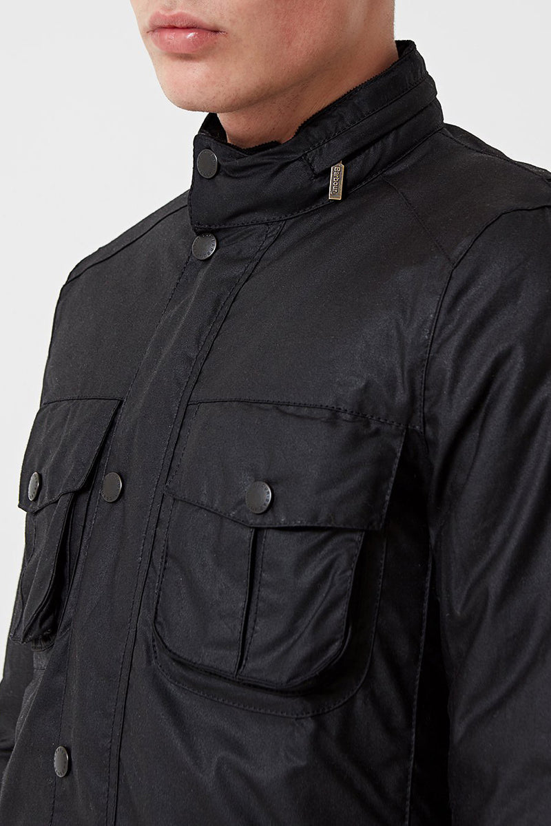 barbour corbridge black