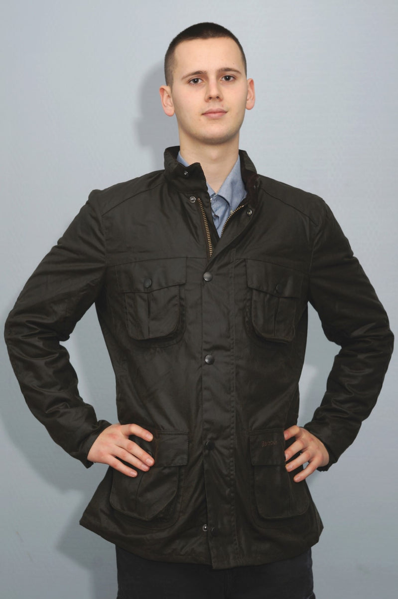 barbour mens corbridge wax jacket