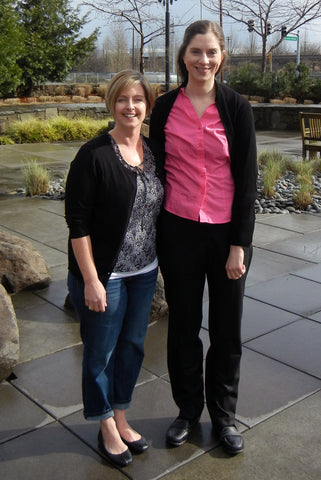 Senator Annette Cleveland and Caitlin Marsters