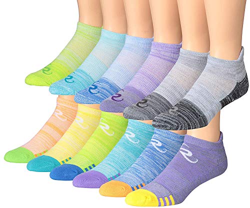 Ronnox Men's 12-Pairs Low Cut Running & Athletic Performance Socks |  Goldhose