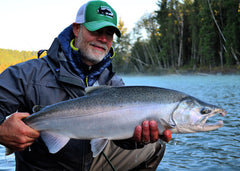 Michael Bennett - Pacific Fly Fishers - Coho - Silver Salmon Fly Fishing